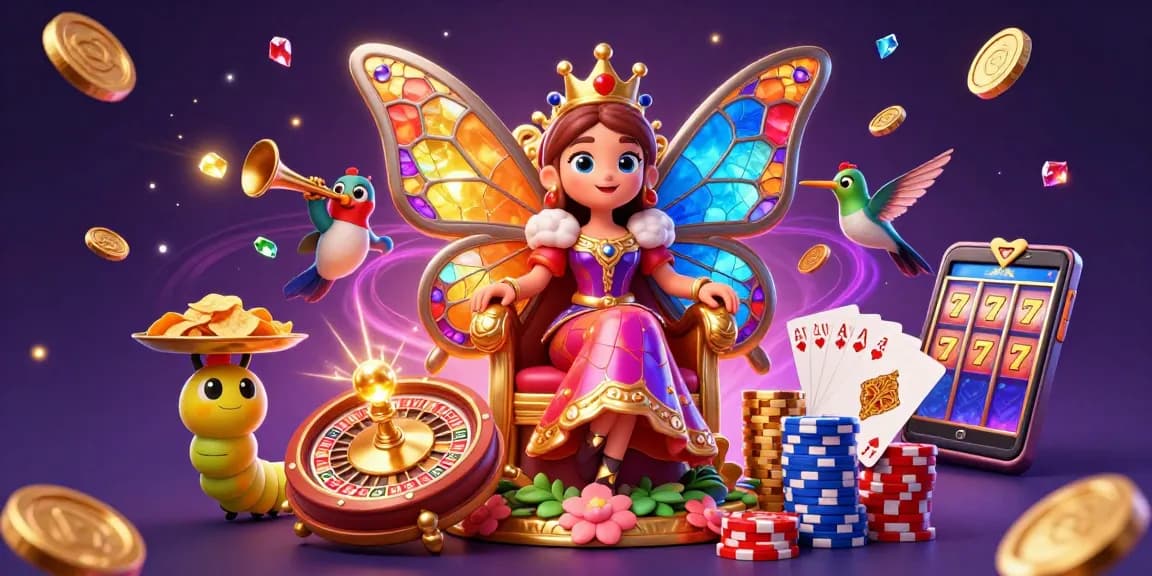 Experience vibrant gaming with janjislot link alternatif showcasing dynamic characters and casino elements.
