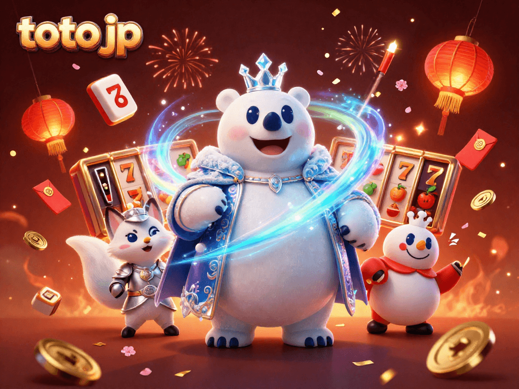 Experience vibrant gaming with toto jp, featuring dynamic slot elements and engaging characters.