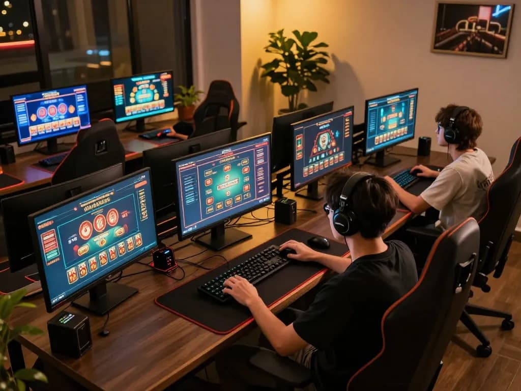 vin88 players engage in online casino games while maximizing their gaming strategies.