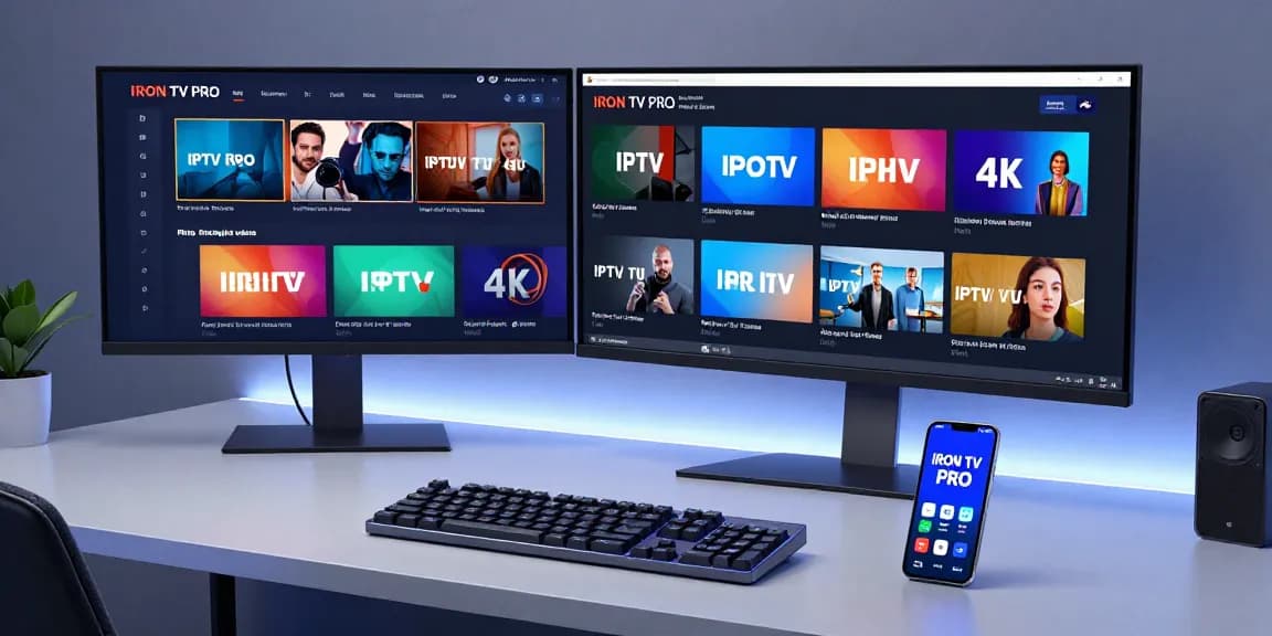 Découvrez IRON TV PRO, l'application IPTV offrant des solutions de streaming avancées et sécurisées.