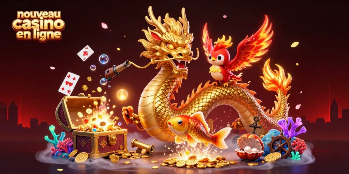 Découvrez le nouveau casino en ligne avec une illustration 3D captivante et des personnages fascinants.