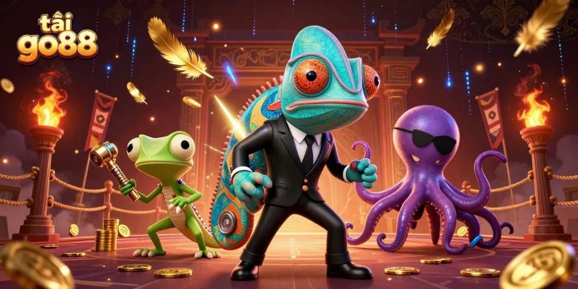 Experience thrilling gameplay with tải go88 in a vibrant casino scene