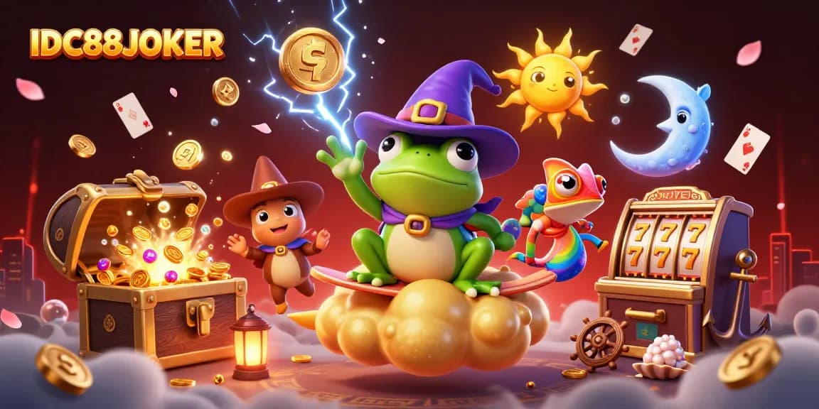 Experience thrilling wins with IDC88JOKER's exciting casino gameplay featuring dynamic characters and rich visuals.