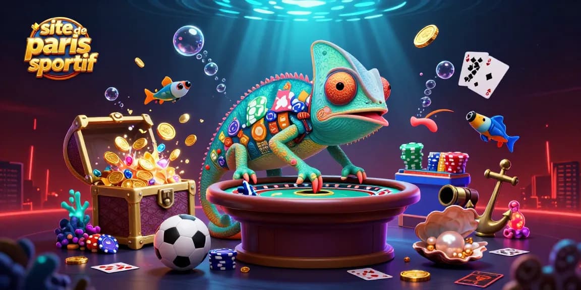 Découvrez un site de paris sportif riche en éléments de jeux d'argent captivants avec des personnages colorés.