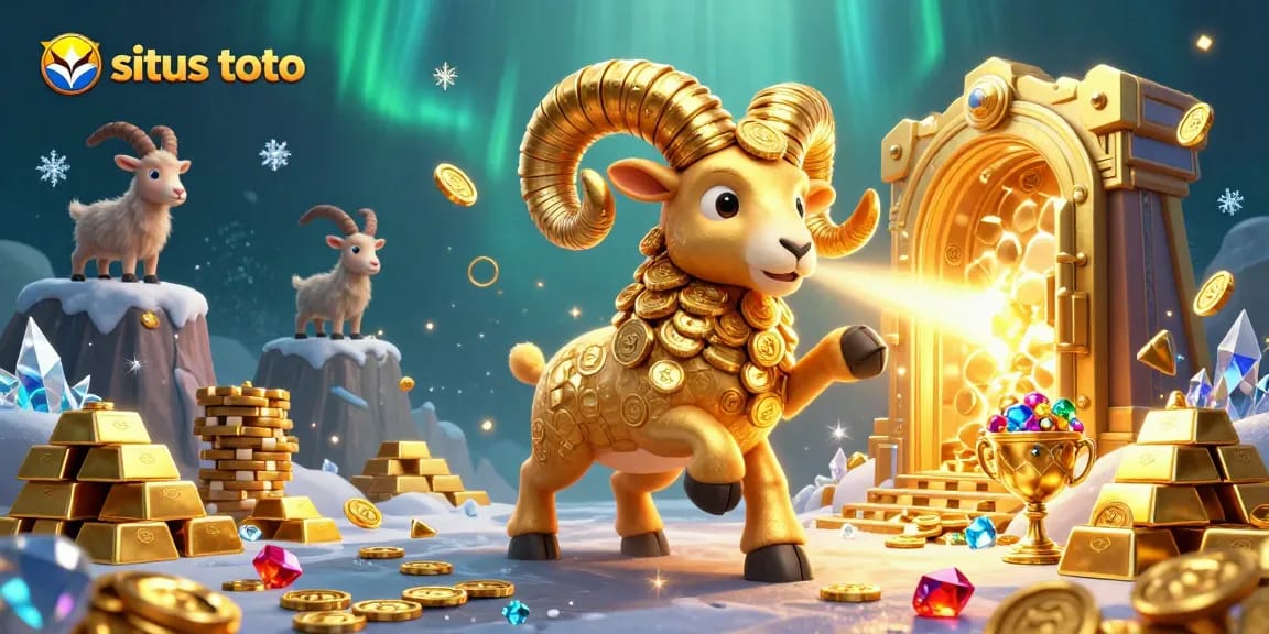 Experience exciting wins at situs toto with iconic 3D characters amidst treasure and betting action.