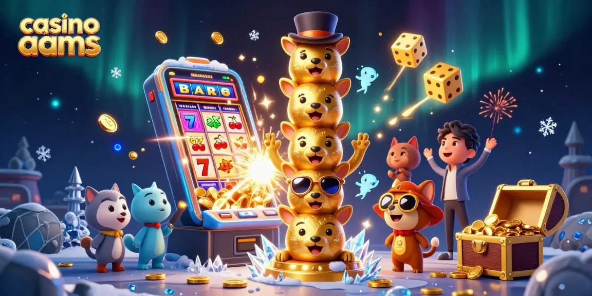 Scopri i casino non AAMS con slot machine e tanti premi in un'illustrazione coinvolgente.