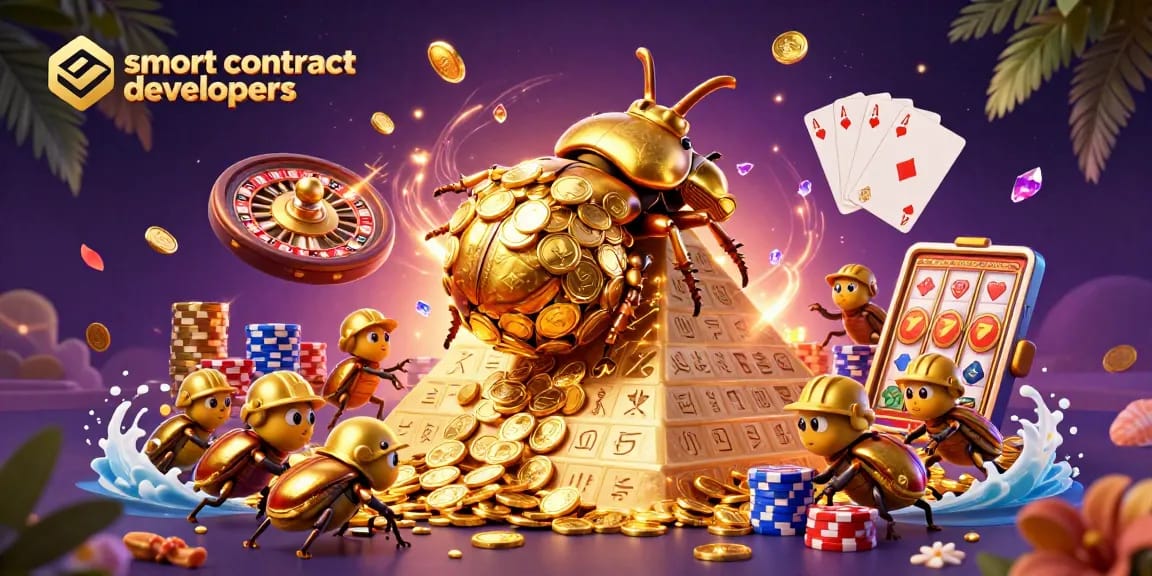Engage with smart contract developers creating impactful gaming experiences through blockchain.