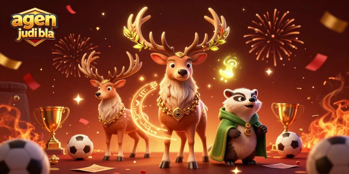 Engage in action-packed betting with agen judi bola featuring dynamic sports elements and fun characters.