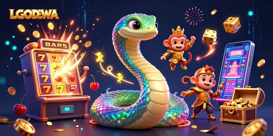 Experience exciting wins with LGODEWA's vibrant slot games featuring a jackpot explosion.