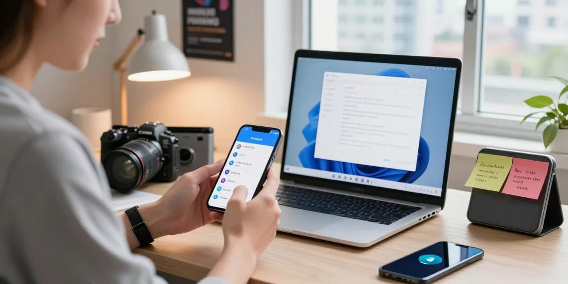 Setting up telegram chinese login guide on smartphone in tech workspace