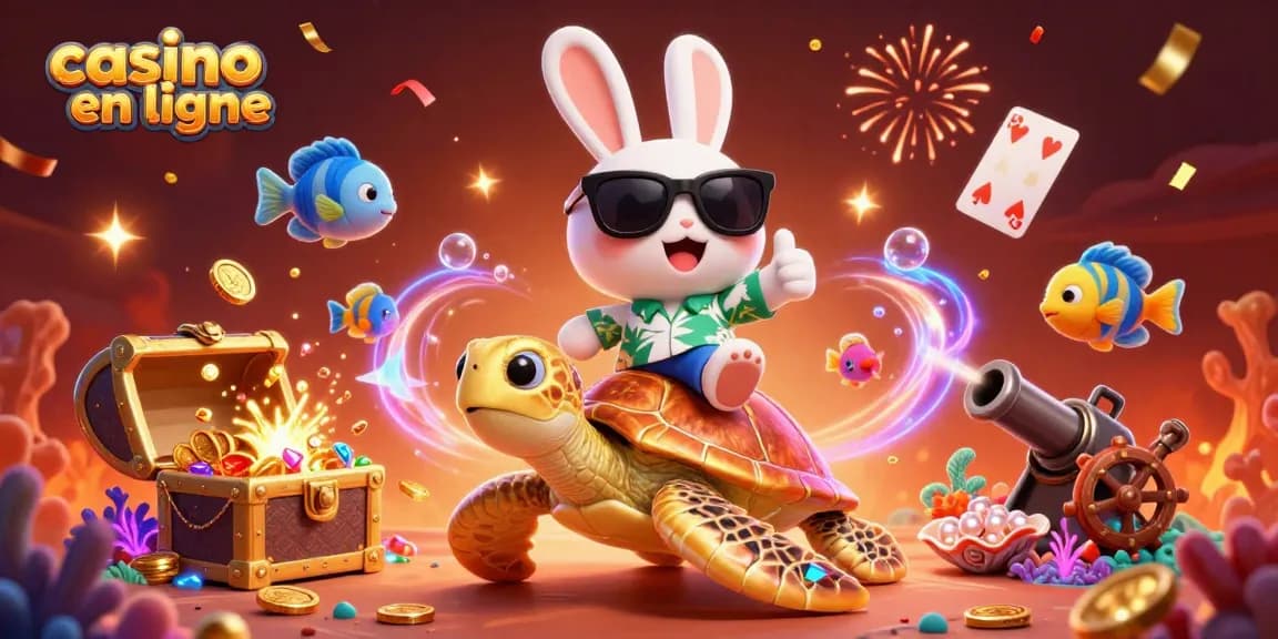 Jouez au casino en ligne avec des jeux passionnants, des trésors sous-marins et une ambiance festive.