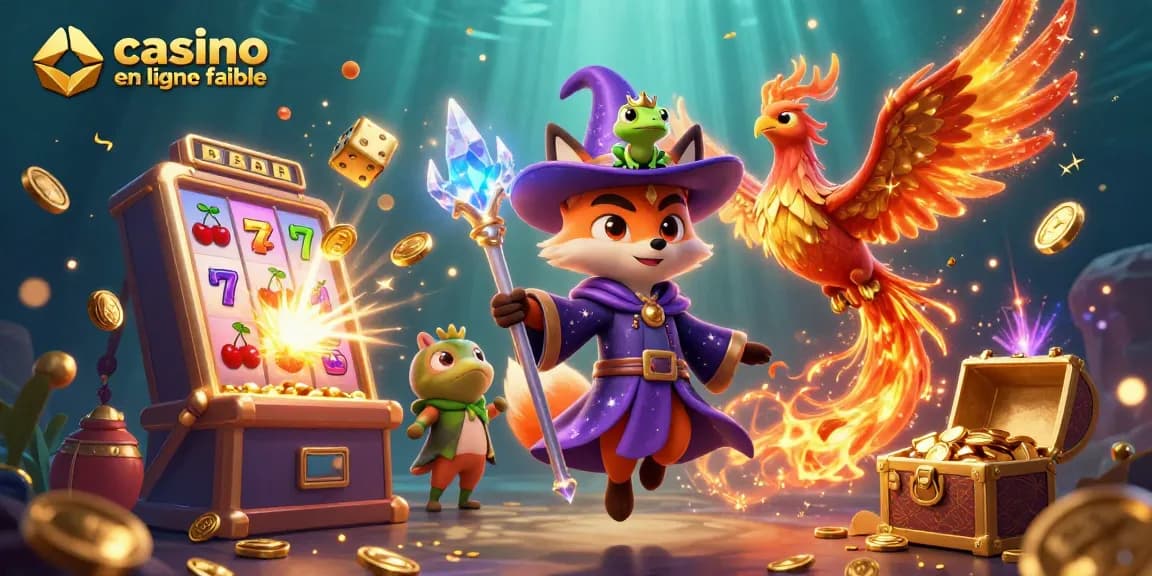 Joindre un casino en ligne fiable avec des jackpots lumineux et des personnages magiques en 3D.