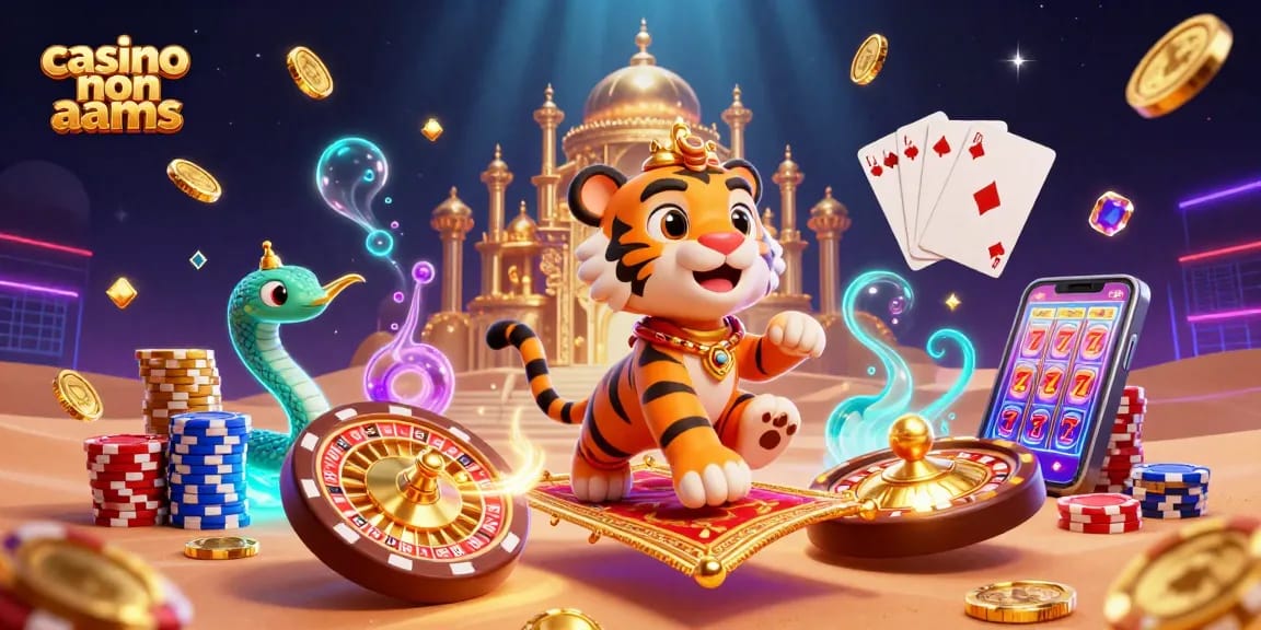 Gioca nei casino non AAMS con il sultano e il genio in un'atmosfera magica.