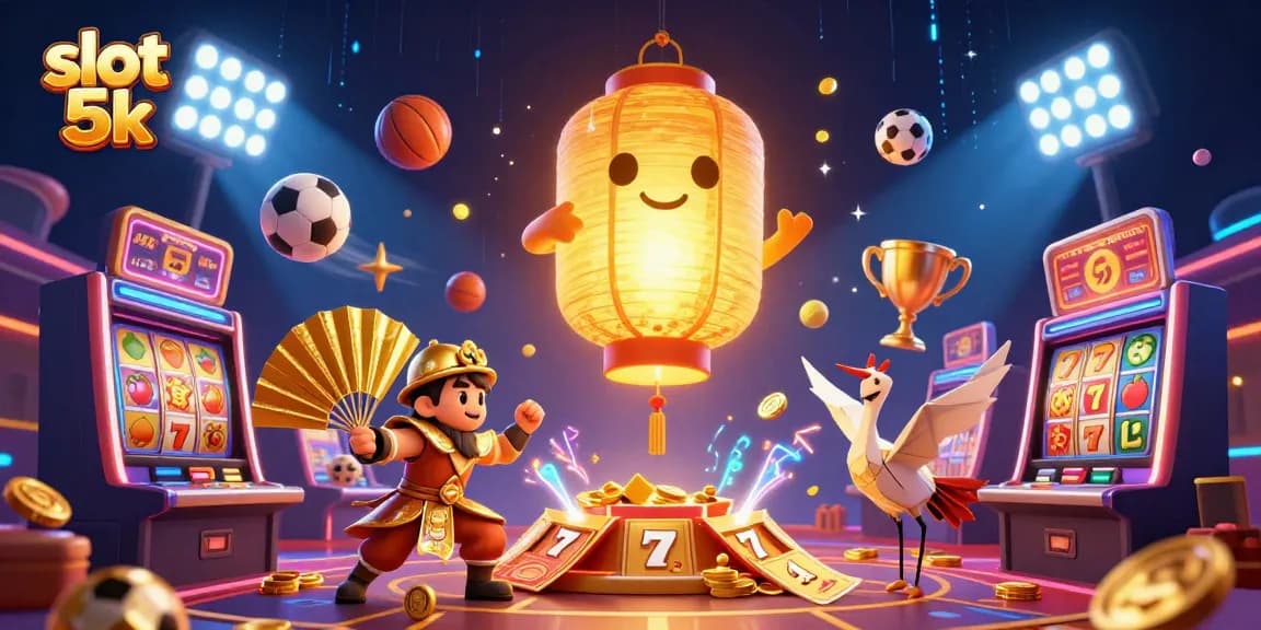 Experience thrilling gameplay with slot 5k featuring a vibrant casino atmosphere, dynamic characters, and rich visuals.