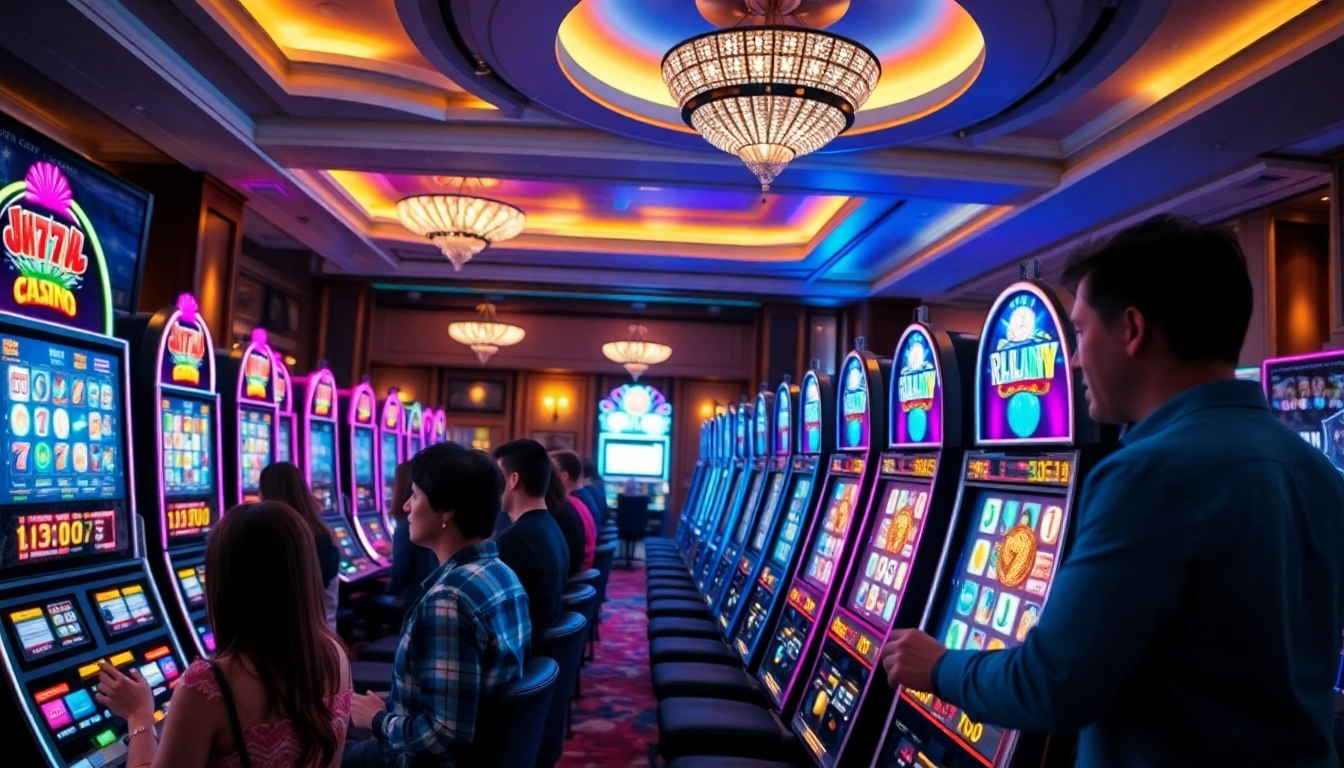 Taruhan seru di kenangan4d dengan mesin slot berwarna-warni yang berputar cepat.