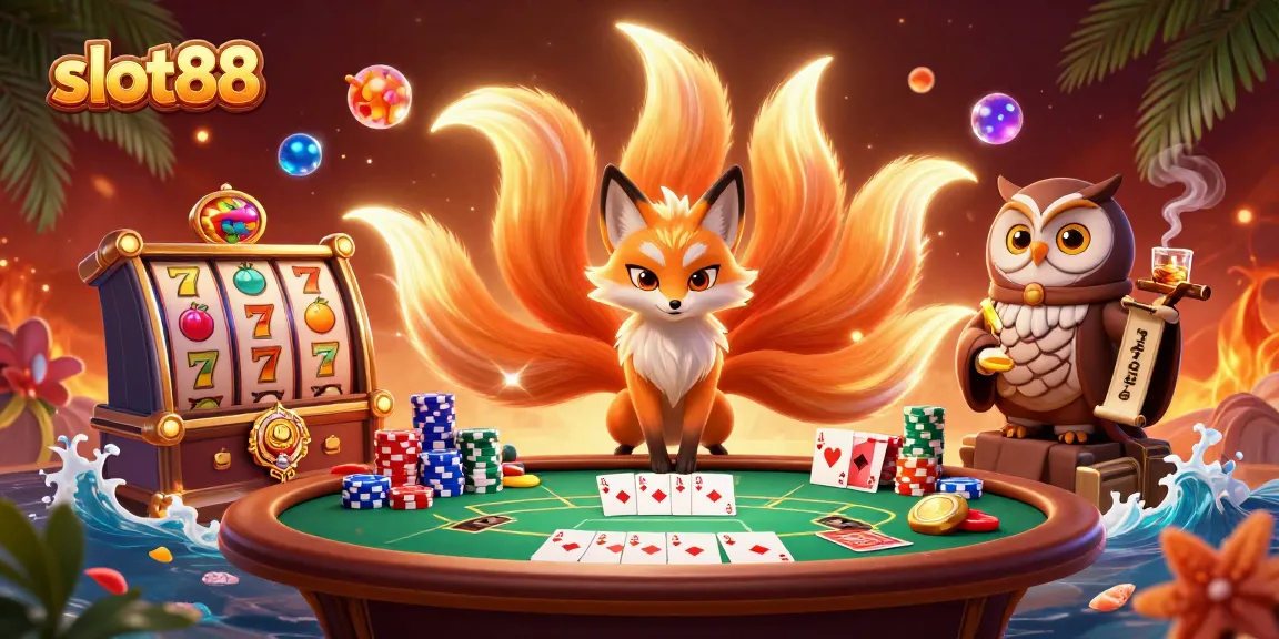 Slot88 menghadirkan pengalaman permainan slot online dengan simbol keberuntungan dan jackpot besar.