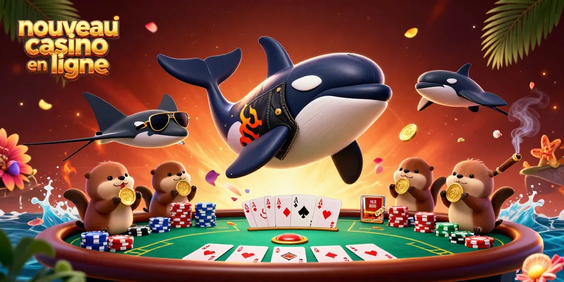 Vivez l'excitation du nouveau casino en ligne avec des personnages engageants et des éléments de casino vibrants.