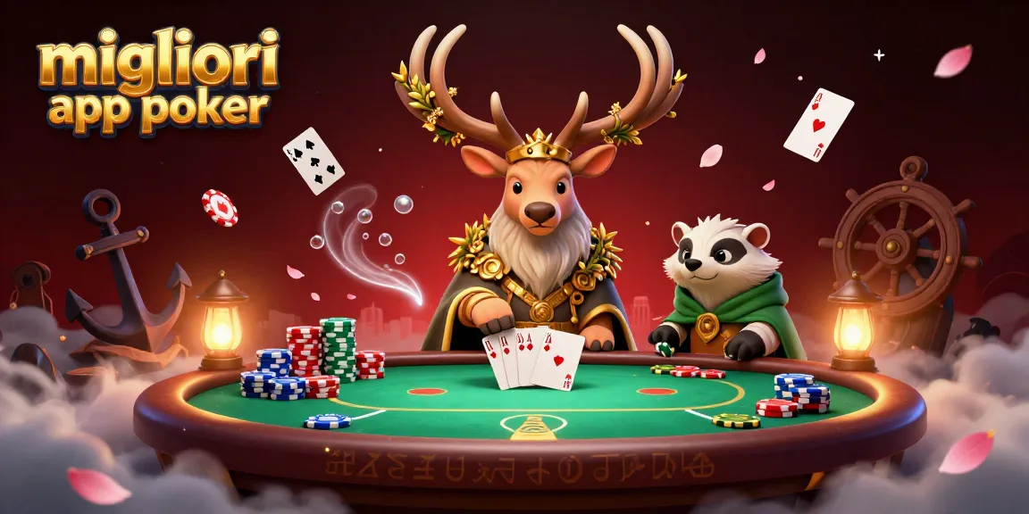 Gioca alle migliori app poker e vinci premi con l'azione entusiasmante del poker mobiliare.