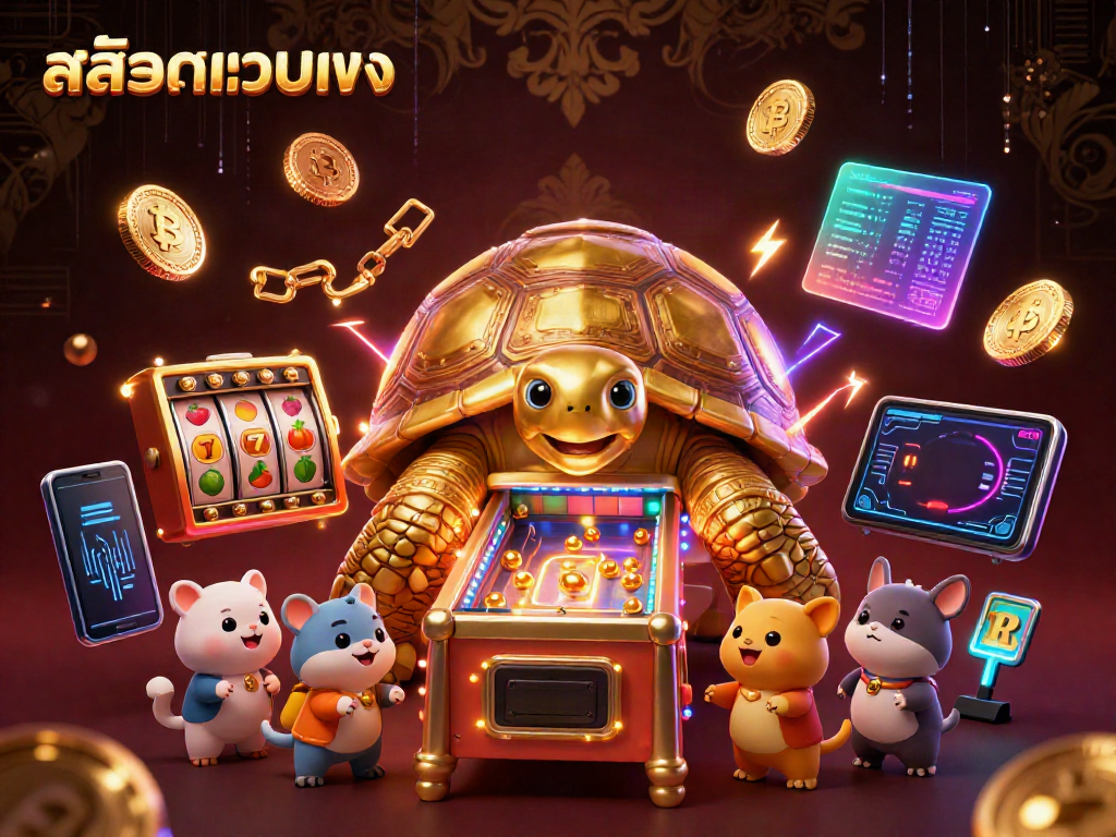 เกมส์สล็อตจากเว็บตรงกับเต่าโตทองคำ เล่นสนุกสนานและน่าตื่นเต้น