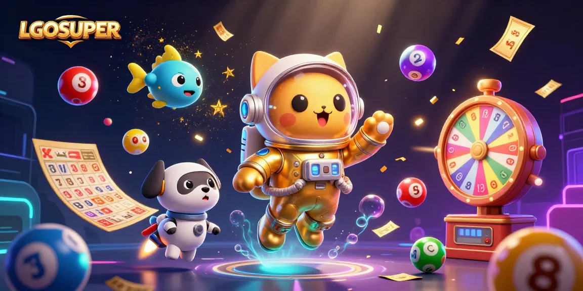 Engage with LGOSUPER's thrilling games, featuring explosive lottery rewards and vibrant, animated visuals.