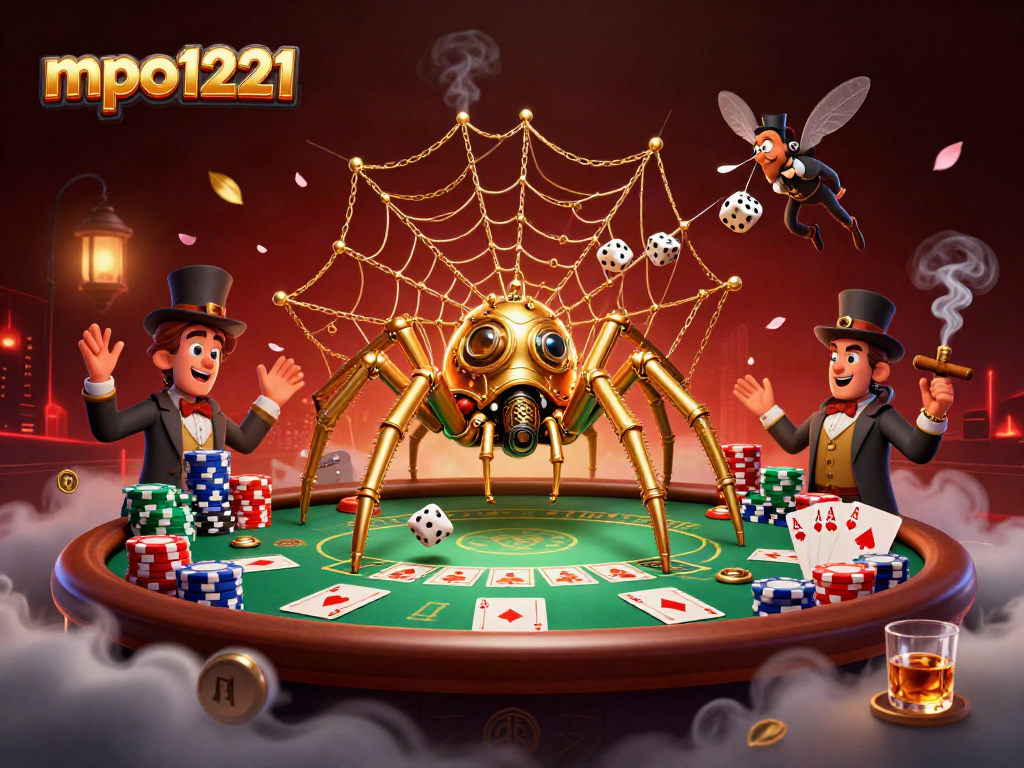 Engage with mpo1221 to win big at a vibrant steampunk casino scene full of action.