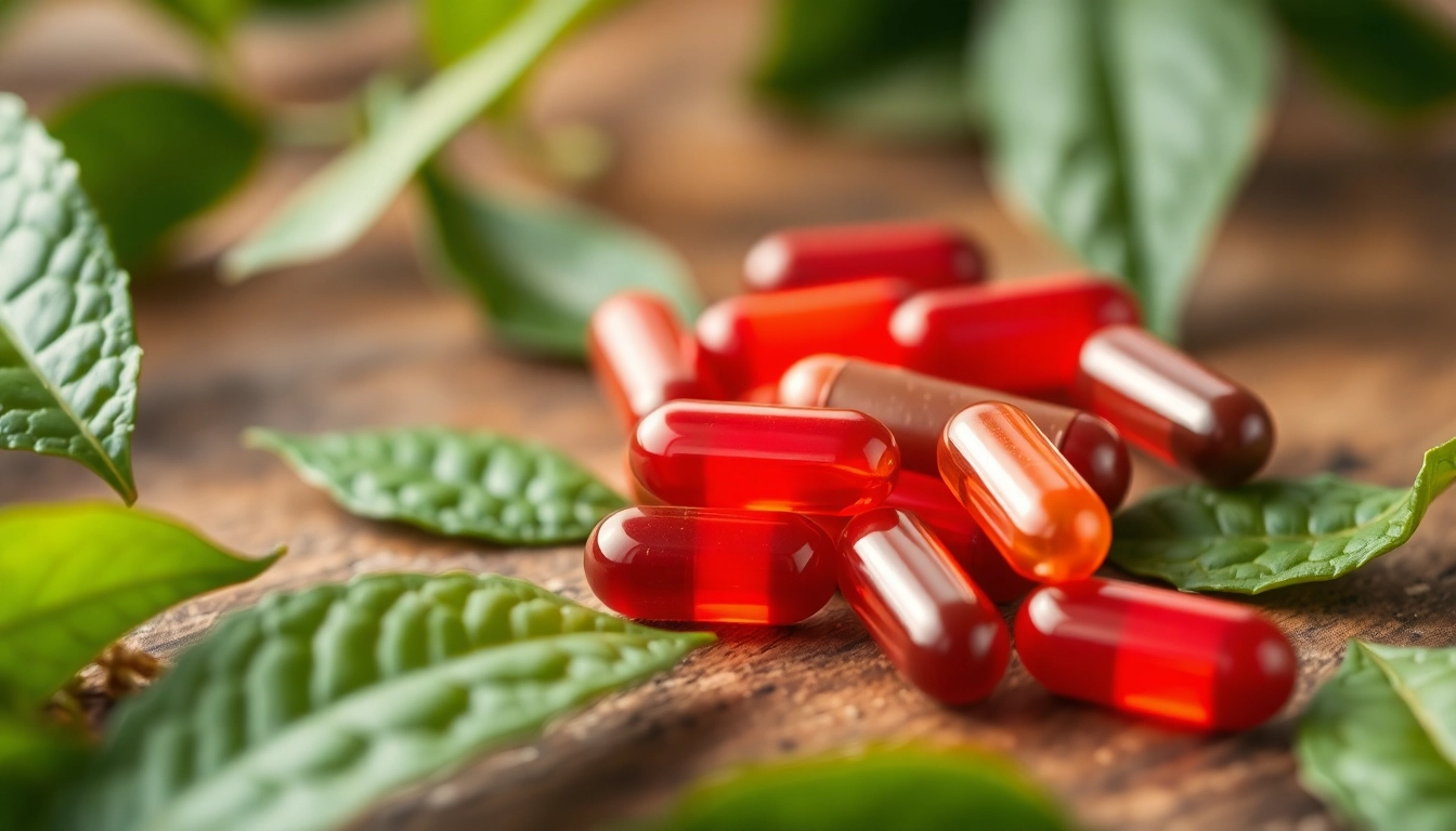 Learn about best astaxanthin dosage through close-up of premium capsules on a wooden background.