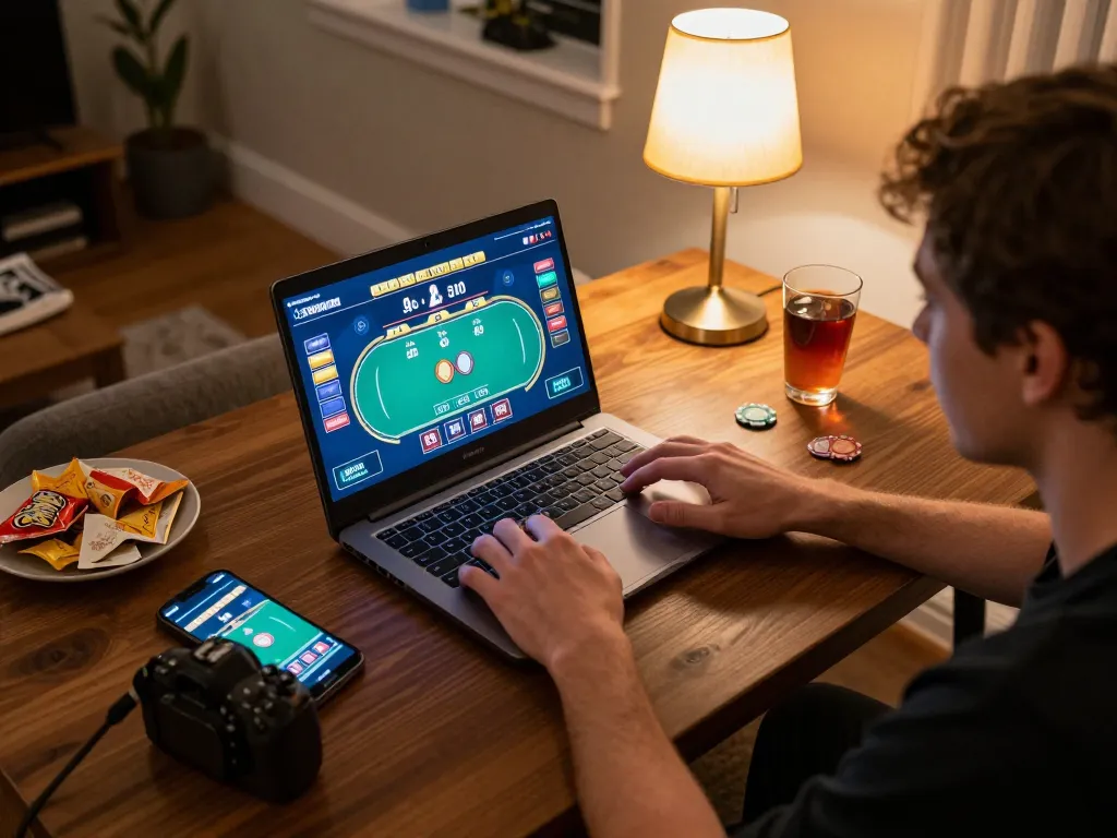 Engage with pajaktoto login seamlessly via an online gaming setup, showcasing entertainment and strategy
