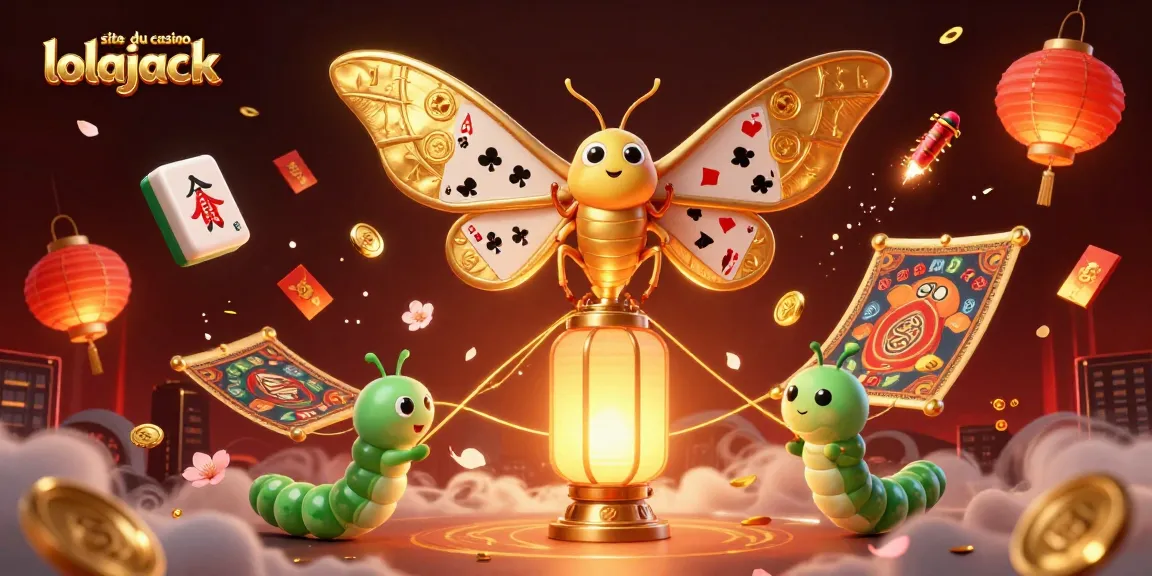 Join the action at site du casino lolajack with vibrant gaming characters and festive elements.