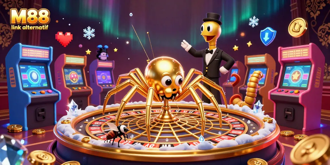 Experience thrilling bets at M88 link alternatif with a lively casino setting and vibrant game elements.