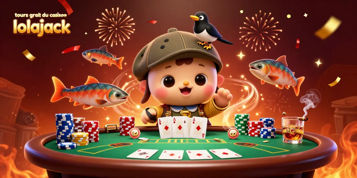Engage in thrilling adventures with tours gratuits du casino lolajack amid a vibrant casino scene.