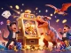 Petualangan sunan-gunung-djati: dinosaurus beraksi headbutt mesin slot dalam kasino yang penuh koin!