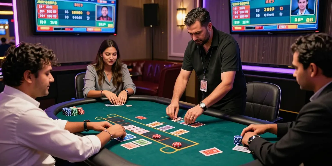 Engaged players enjoying Andar Bahar King in a lively casino atmosphere.
