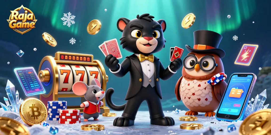 Win big at Raja Game with colorful characters and dynamic casino action.