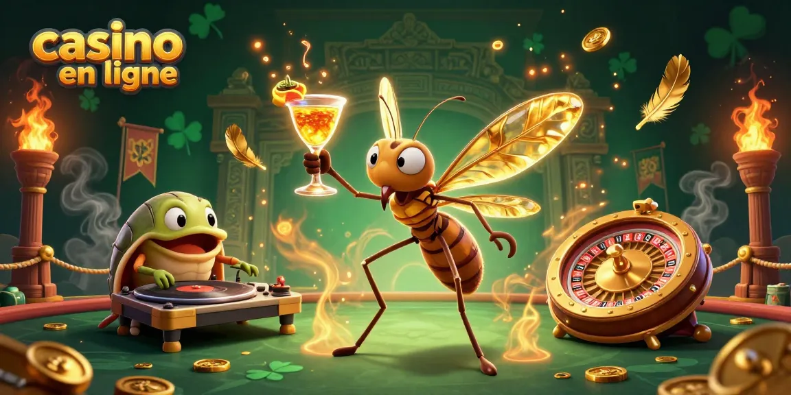Jouez à vos jeux préférés de casino en ligne avec une ambiance vibrante et immersive.