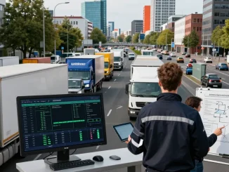 Schnelltransport in Dortmund: Logistikprofis koordinieren Eiltransporte mit modernen Fahrzeugen und Echtzeit-Tracking.
