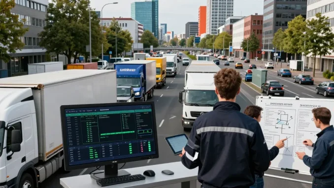 Schnelltransport in Dortmund: Logistikprofis koordinieren Eiltransporte mit modernen Fahrzeugen und Echtzeit-Tracking.