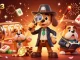 Experience exciting gameplay in leci123 featuring animated characters, casino elements, and treasure clues.