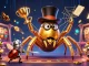 Appli casino en ligne : une illustration 3D de jeux avec des personnages et des éléments de casino captivants.