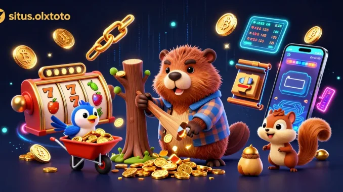 situs olxtoto: Menangkan hadiah di permainan slot dengan lambang buah dan jackpot berkilau.