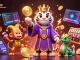Jouer au casino en ligne sans vérification avec une illustration dynamique d'un tigre, un singe et un dragon.