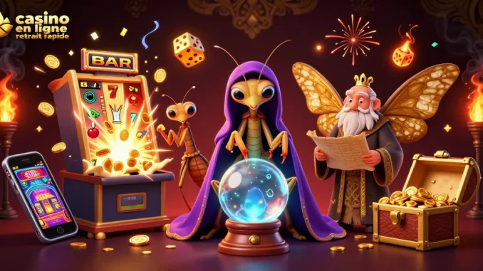 Découvrez le casino en ligne retrait rapide, avec des gains instantanés et une ambiance magique.